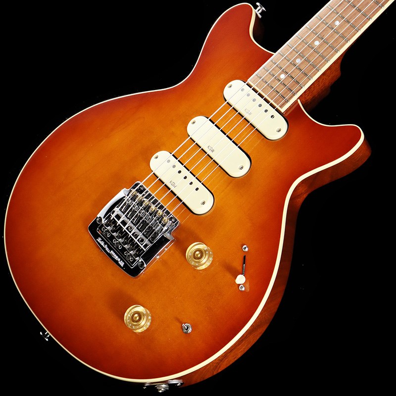 Kz Guitar Works Kz One Semi-Hollow 22F DSD10 Kahler (Brown Burst)の画像